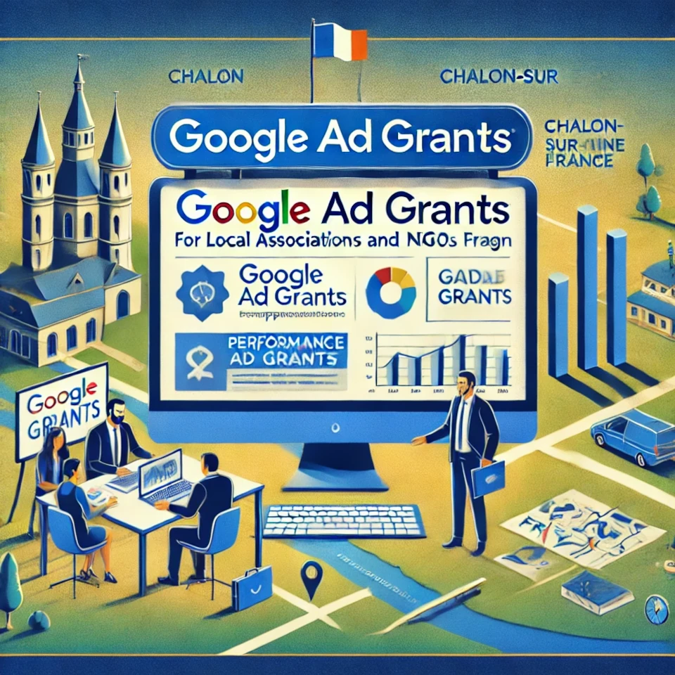 Expert Google Ad Grants Chalon-sur-Saône, Saöne-et-loire, Bourgogne, Bertrand.pro